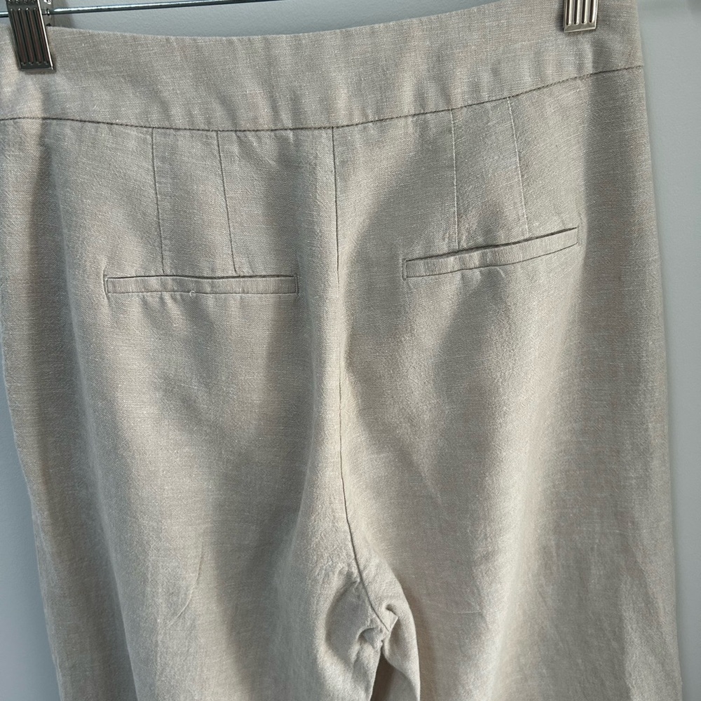 Dynamite Light Beige pants size 2 linen/cotton blend - Picture 3 of 4